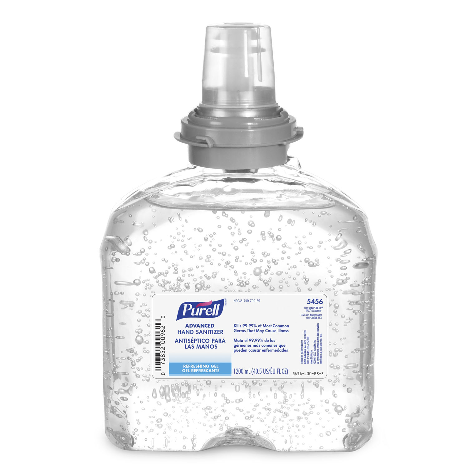 GOJO PURELL ADVANCED INSTANT HAND SANITIZER : 5456-04 CS       $69.56 Stocked