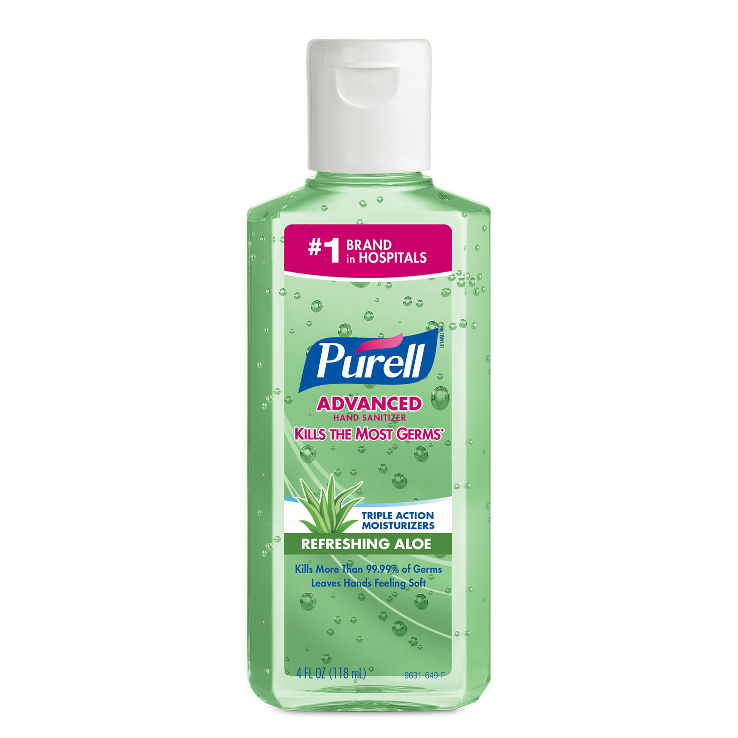 GOJO PURELL ADVANCED INSTANT HAND SANITIZER : 9631-24 EA                                                                                                                                                                                                       