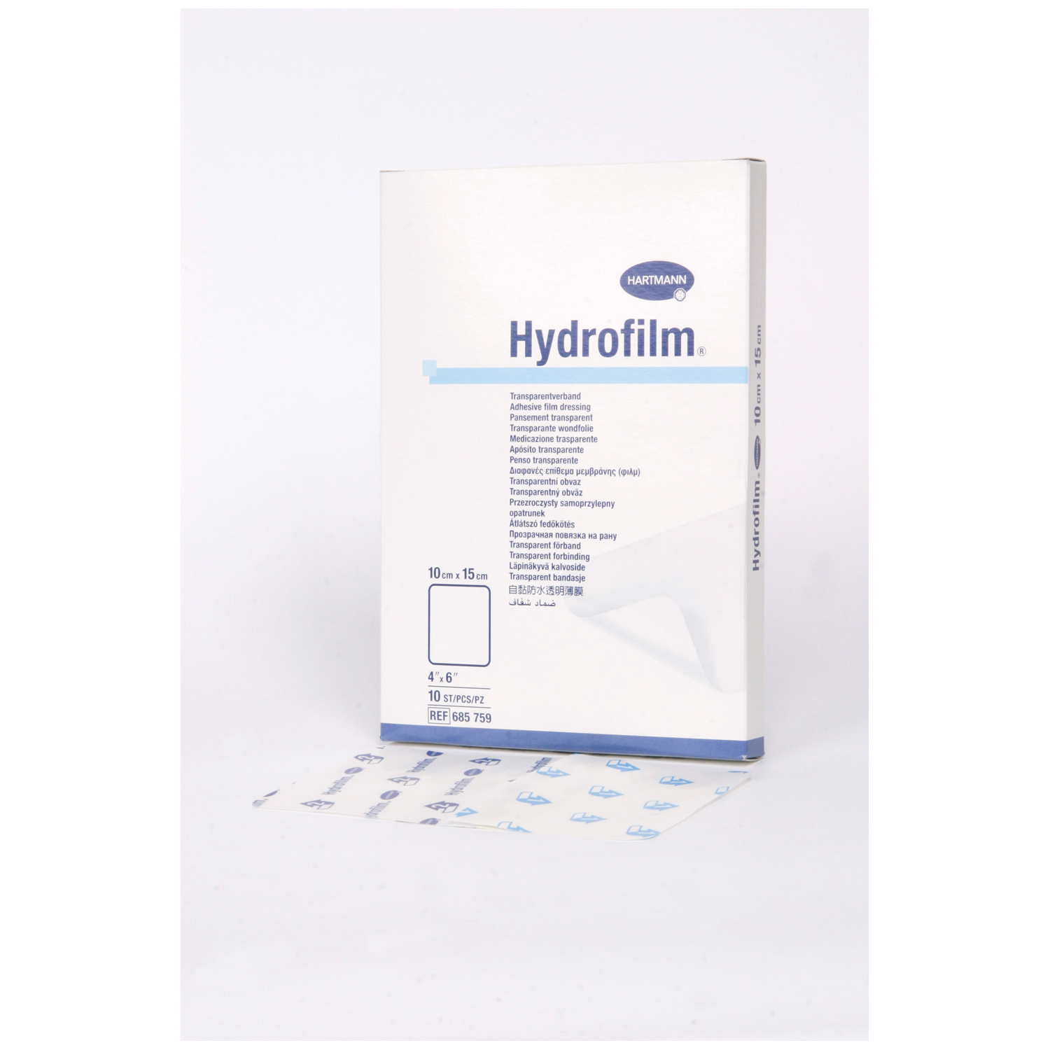 HARTMANN USA HYDROFILM TRANSPARENT FILM DRESSING : 685759 BX                      $7.42 Stocked