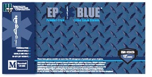 INNOVATIVE DERMASSIST EP BLUE POWDER-FREE LATEX MEDICAL GLOVES : 181100 BX $10.38 Stocked