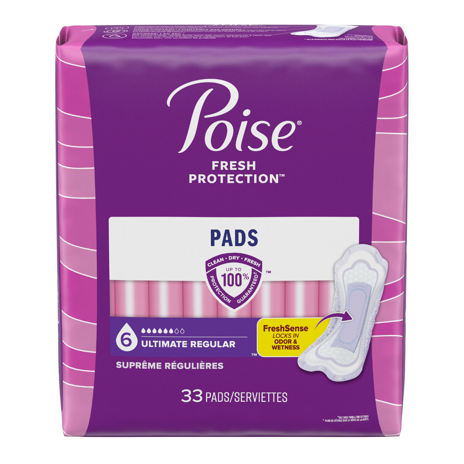KIMBERLY-CLARK POISE PADS : 33592 PK