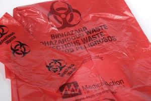 MEDEGEN INFECTIOUS WASTE BAGS : F116BX BX $14.44 Stocked