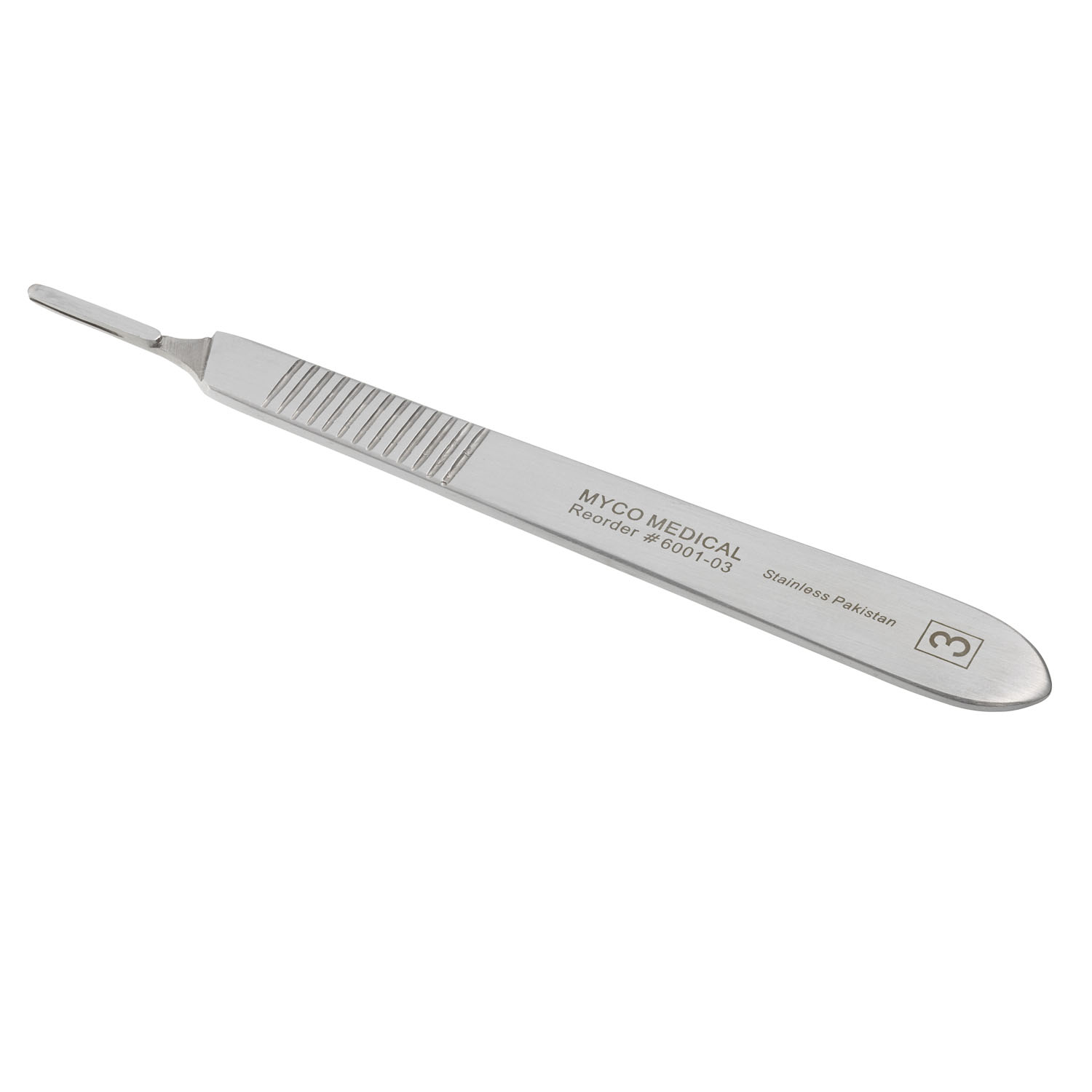 MYCO STAINLESS STEEL BLADE HANDLES : 6001-03 BX $65.45 Stocked