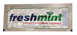 NEW WORLD IMPORTS FRESHMINT CLEAR GEL TOOTHPASTE : CGP BX $50.00 Stocked