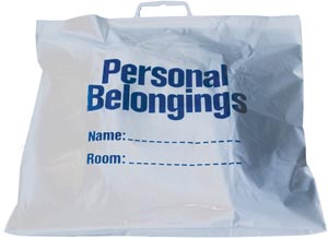 NEW WORLD IMPORTS PERSONAL BELONGINGS BAG : BELB CS