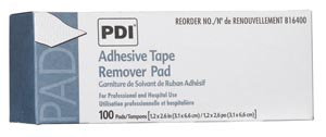 PDI ADHESIVE TAPE REMOVER PAD : B16400 BX                $5.08 Stocked