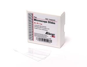 PRO ADVANTAGE MICROSCOPE SLIDES : P460025 BX $5.18 Stocked
