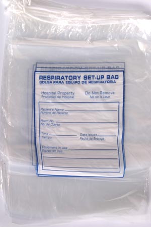 RD PLASTICS RESPIRATORY CARE SET-UP BAGS : G113 CS $142.25 Stocked