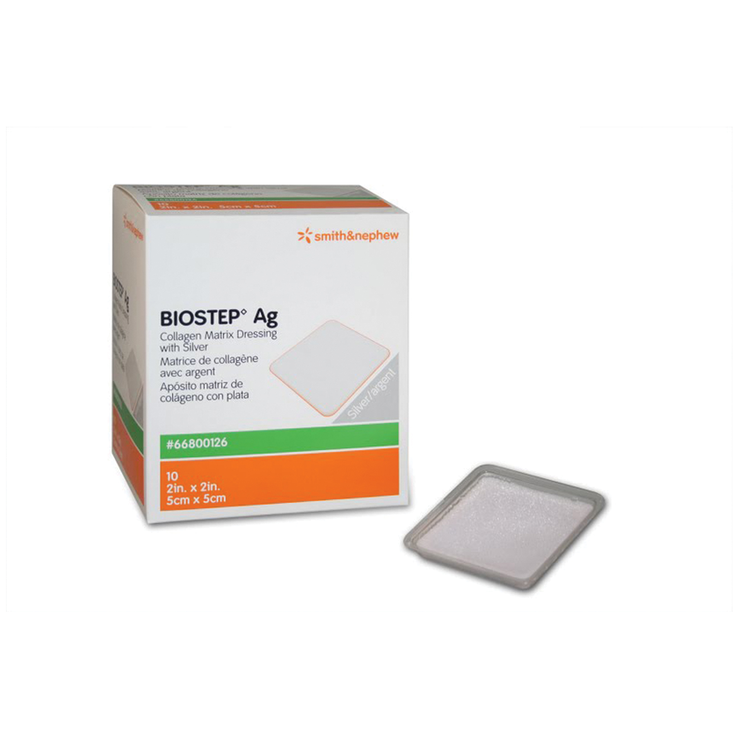 SMITH & NEPHEW BIOSTEP COLLAGEN DRESSINGS : 66800126 BX               $171.38 Stocked