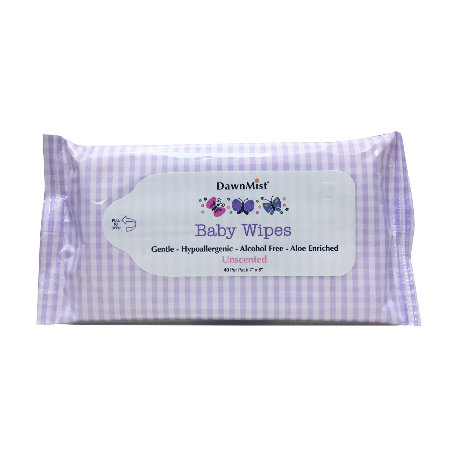 DUKAL DAWNMIST BABY WIPES : BWU4024 PK  $1.51 Stocked