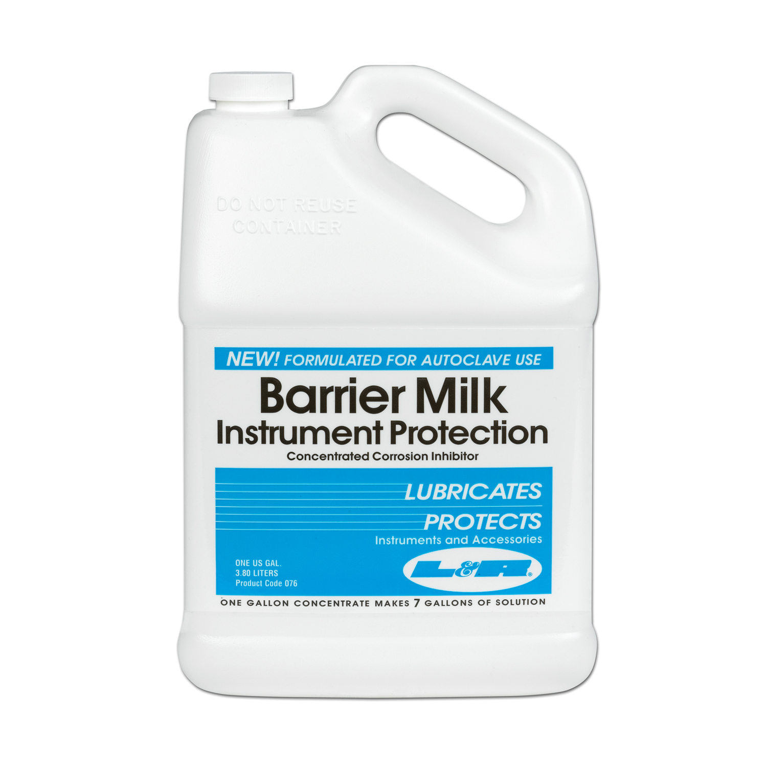 L&R BARRIER MILK CLEANING SOLUTION : 076 CS $169.32 Stocked