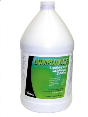 METREX COMPLIANCE STERILIZING & DISINFECTION SOLUTION : 10-2500 EA $73.43 Stocked