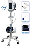 10841-W/STAND Touch Screen Dynarex Vital Signs Patient Monitor w/ Stand       $1937.50 Stocked